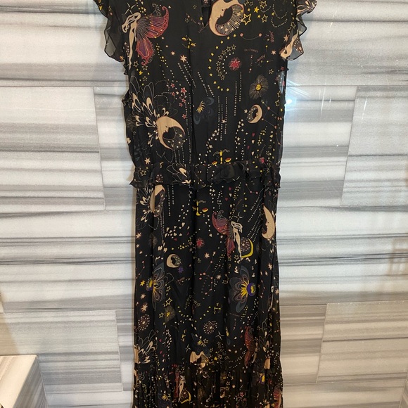 Zara moon and astrology print dress - Picture 4 of 6